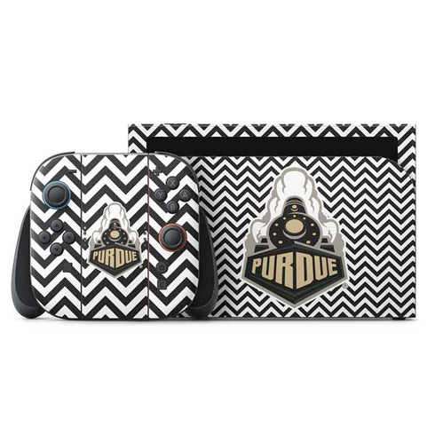 Purdue University Purdue Chevron Nintendo Switch 2 (2025) with Joy-Con Skin